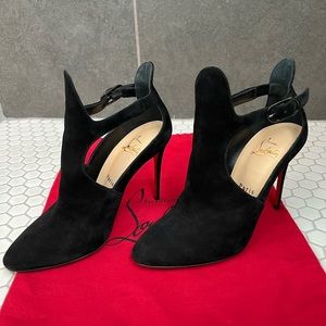 Christian Louboutin Suede Heels 35 1/2 EU